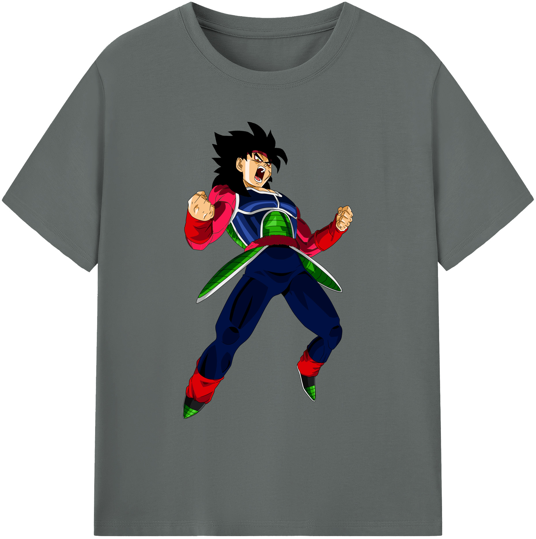 （画像用） ドラゴンボール バーダック DRAGON BALL Burdock 綿100％ メンズ半袖Tシャツ｜肌触りやわらか＆通気性
